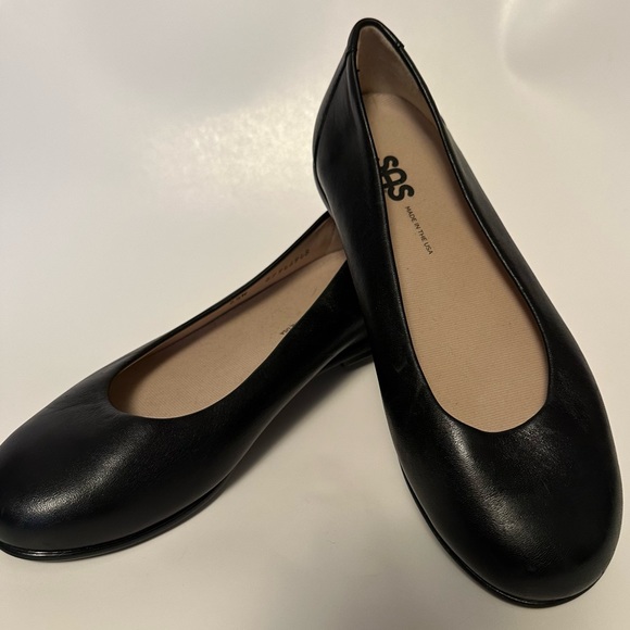 SAS Women’s Scenic Basic Ballet Flat Black Size 6.5 Wide Mint Condition! 6.5W - Picture 2 of 12